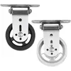 Accessories Wall-mounted Gym Home Rotating Silent Pulley DIY Lat Lift Cable System Attachments Stainless Steel Mute Swivel Bearing Wheel 230619
