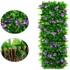 Decoratieve Bloemen Intrekbare Kunstmatige Tuin Trellis Hek Uitbreiding Faux Klimop Privacy Hout Wijnstokken Klimrek Tuinieren Plant Decor