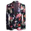Męskie garnitury Blazery dla mężczyzn Eleganckie stylowe wiosenne i jesienne płaszcz mody Casual Męski garnitur Letni Blazer