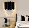 Wall Lamps Modern Simple Light Crystal Lamp Bedroom Bedside El Corridor Stair Porch Background