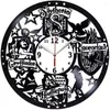 Wall Clocks Record Clock Compatible With Wizarding School Unique Living Kitchen Kids Room Decor - Gift Idea For Children T