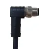 Fabricante atacado M12 PUR Bight Bend Series 3/4/5/8 pinos Conector impermeável industrial plugue de aviação