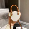 2023-Shoulder Bag Designer Bags Love Leather Handbag Ladies Fashion Messenger Wallet Mini Retro tote Bag 4 Colors