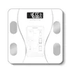 Vücut Ağırlığı Ölçekleri USB Bluetooth Zemin Banyo Ölçeği Akıllı LCD Ekran Yağ Su Kas Kütlesi BMI 180kg 230620