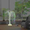 Decorative Flowers Lights Tree Shape Lamp Home Desk LED Branch Ornament Accents Lighted Willow Powered Artificial