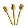 Honey Stir Bar Manico per mescolare Cucchiaio per barattolo Pratico 1 pezzo Mestolo di legno Bastoncini lunghi Forniture Mieli Utensili da cucina Mini bastoncino di legno TH0028