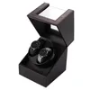 Titta på lådor Fall Double 20 Titta på Winder för automatiska klockor Titta på låda USB -laddning Titta på Winding Mechanical Box Motor Shaker Watch Winder 230619