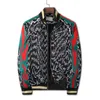 New Fashion Jacket Windbreaker Long Sleeve Mens Jackets Clothing Zipper pocket With Animal Pattern Plus Size Clothes M-3XL SS8