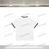 Xinxinbuy Mannen designer Tee t-shirt 23ss 1921 brief Print korte mouw katoen vrouwen zwart abrikoos XS-2XL