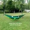 Portaledges Portable Nylon Parachute Fabric Single and Double Size Outdoor Camping Handing Garden Hammock 230619