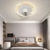 Chandeliers Simple Ceiling Led With Fan For Living Room Bedroom Dining Lamp Nordic Home Decoration Fixture Indoor Lighting