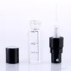 2ML 3ML 5ML 10ML Clear Glass Spray Bottle Portable Perfume Atomizer Mini Sample Test Tube Bottle Thin Glass Vials F568 Elmwl