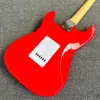 Guitares rouges personnalisées de Jimi Hendrix Monterey hommage Hendrix Monterey guitare électrique chine ST guitares rares cordes à travers le corps