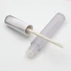 45 ML Comestic Vide Conteneurs Lèvres Tube Brillant À Lèvres Tube Brosse Bouchon Bouteilles En Plastique Vide Mince Baume À Lèvres Tube F350 Xtarr