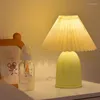 Table Lamps 1Set Nordic LED Desk Lamp Ceramic Simple Lights Modern Bedside Dimmable Desktop 3W Decorative