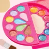 Schoonheid Mode Meisjes Cosmetica Make-up Pretend Toy Kit Draagbare Make-up Wasbare Play Make-up Speelgoed voor Kinderen Kinderen Kerstcadeau Speelgoed 230619