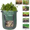 Plantenbakken Potten 3/5/7/10 Gallons Plant Grow Bags PE Groente Bloem Groeiende Zakken met Handvat Ui Aardappel Groeiende Planter Outdoor Tuinpotten R230620