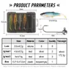 Esche esche Spinpoler Kit di esche da pesca per esche d'acqua dolce Tackle per Bass Trout Salmon Swimbait Shad Soft Plastic Jigs Ami da pesca Pesca 230619