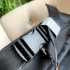مصمم حقيبة الخصر حقيبة صدر كيس كروسوديس نايلون الأسود الكلاسيكي
