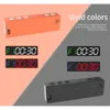 Timers Gym Timer LED-träning Colck Count Downup Clock Ultra-Clear Digital Display Multi-Scenes LED Timer Hem Gym Fitness 230620