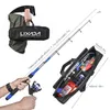 Rod Reel Combo Lixada Spinning Telescopic Fishing Rupp and Reel Combo Full Fishing Kits 2.1 M Teleskopstång med 5.2 1 Fishign Reel Baits Hooks 230619