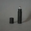 5ml 8ml 10ml 12ml Black frosted plastic Roll On Bottle for Essential Oils Refillable Perfume Bottle Deodorant Containers F1507 Sfmol