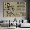 Japanese Samurai Miyamoto Musashi Wall Art Poster Vintage Inspirational Mural Home Decor Picture Print Canvas Decorative Ltems L230620