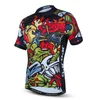 Cyclisme Chemises Hauts Jersey Hommes Vélo Haut VTT Vélo Chemise Montagne Route Équitation Vêtements À Manches Courtes D'été Cycliste Vélo Blouse Jaune 230620