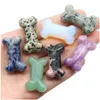 ゆるい宝石卸売天然クリスタルミニボーンミックス材料クリスタルクラフトハンドメイド宝石の装飾とDH5IBの彫刻