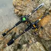 Canna da pesca combinata GDA Canna da pesca e mulinello Combo Casting Spinning Canna da pesca 7.2 1 Set da pesca con mulinello Baitcasting 230619