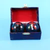 Fitness Balls Ballshand Chinese Health Operation Wrist Handballs Baoding Ball Stärkande Palm Emamel Fitness 230620