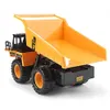 1:22 RC Truck 2.4G 6CH Afstandsbediening Legering Dump Truck Grote Dump Truck Techniek Voertuigen Geladen Zand Auto RC speelgoed Voor Kids Gift