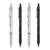 Карандаши гниения Rapid Pro Mechanical Pencil 0,5 мм0,7 мм серебряной хрорематт черный профессиональный автоматический карандаши для рисунка рисунка 230620