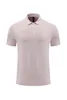 LU Outdoor Mens Sport Polo Shirt رجال سريع الجاف يرتدي العرق القصير من أعلى الرجال رجال القصيرة