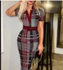 New Women Fashion Casual Dresses Elegant Black stripe classic printed Sexy Dress Party Skinny pluz size Dresses