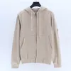 Sweat à capuche pour hommes, pull style italien, automne et hiver, veste décontractée à fermeture éclair avec badge, manches longues, taille asiatique