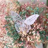 Andra evenemangsfestleveranser 60st Butterfly Laser Name Place Cup Paper Card Table Mark Wine Glass Wedding Favors Party Decoration Wedding Decor 230619