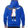 Sweats à capuche pour hommes Sweat pour hommes pour femmes Funny Andre Drummond Embrassez la foule Imprimer Sweat à capuche décontracté Streatwear