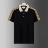 Polo casual de negocios para hombre Camiseta de diseñador camiseta bordada polos camisetas burb ropa de lujo versión alta sudadera top hombres camisetas de gran tamaño M-3XL