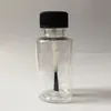 20 ml 30 ml Transparent påfyllningsbar husdjur Essential Bottle With Brush Cap Nail Polish Bottle Pet Nail Bottle F653 DHLRV