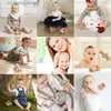 1PC Baby Beech Beech Nisce ząbek Baby Grzechotki drewniane kreskówki samochód gym montessori wózek zabawki edukacyjne