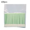Cotton Swabs 100Pcs Double Layer Polyester Head Cleaning DustFree Sticks for Printers 230619