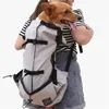 Hundbilsäte täcker husdjursbärspåse utomhus resor ryggsäck andningsbara valp medium bärbara bärartiklar