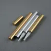 Aluminium Gold Silver 3ml twist up pen empty package teeth whitening pen whitenting gel pen Fast Shipping F2235 Kfwam