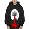 Men's Hoodies Cthulhu Is Everywhere- H P Lovecraf Inspired Demonic Men Hoodie Fashion Brand Stree Hip Hop Fleeceness Irish Pullover