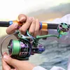 Carretos de arremesso de iscas Sougayilang Série 2000-7000 Multicolor Spinning Fishing Reel 121 BB 5.5 1 Ultra Smooth Metal Body Carp Reel Fishing Tackle 230619