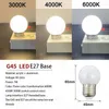 Candeeiro de parede com base de madeira luz para quarto 3 cores mutáveis E27 lâmpadas LED 7 W AC90-265 V decoração de casa cabeceira