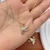 Chains 2023 Fashion Angle Wing Phoenix Eagle Bird Necklace Pendant For Women Gold Color Vintage Chain Lucky Chokers Female Jewelry