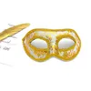 Ny mask Kvinnor Sexig Hallowmas Venetiansk Mask Maskeradmasker Ljuspläteringsmask Ball Party utsökt man Julklapp 20st/lot