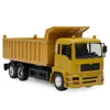 Hoge gesimuleerde 8 CH RC Techniek Truck Model Legering Oplaadbare Elektrische Speelgoed Dump Afstandsbediening Truck Met Licht Muziek speelgoed